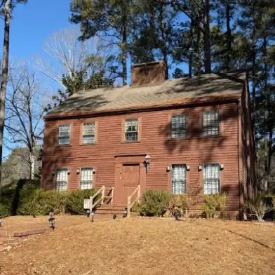 Brown Brick Home